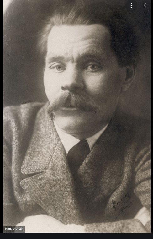 Maxim Gorky. Горкий Чопокай.